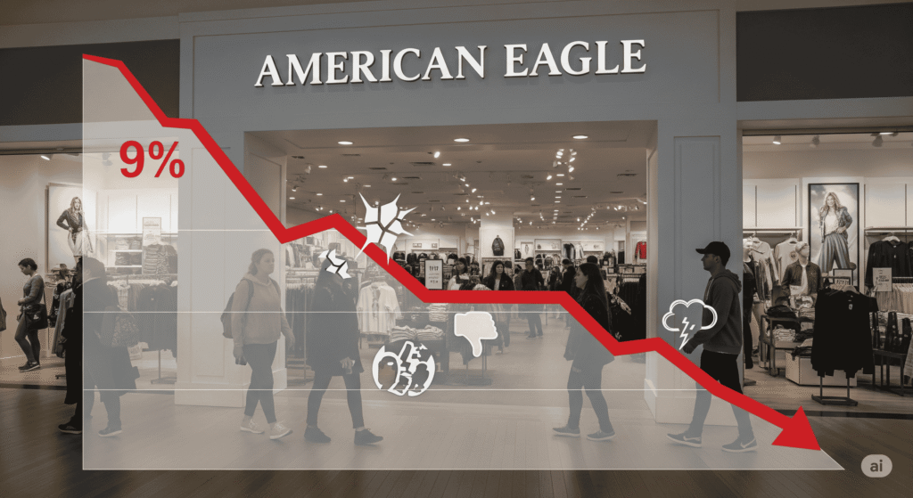 American Eagle foot traffic dips 9% amid Sydney Sweeney ad backlash - Hancerz.com