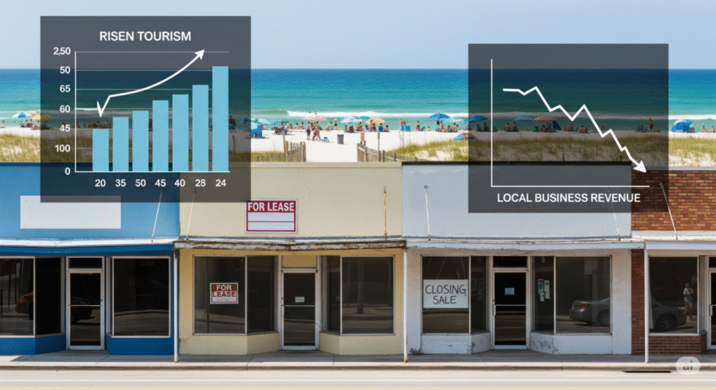 Florida beach towns hollow out—business is down 30%, but tourism figures look strong - Hancerz.com