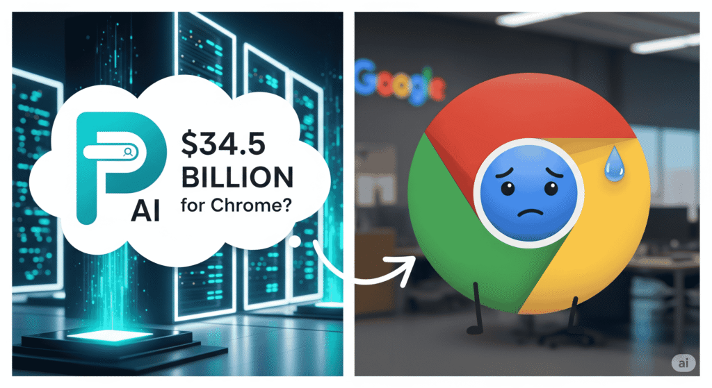Perplexity offers to buy Google Chrome for -34.5 billion - Hancerz.com