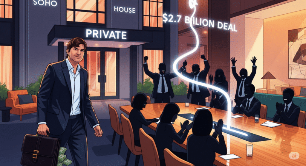 Soho House Goes Private in $2.7 Billion Deal — Ashton Kutcher Joins the Board - Hancerz.com