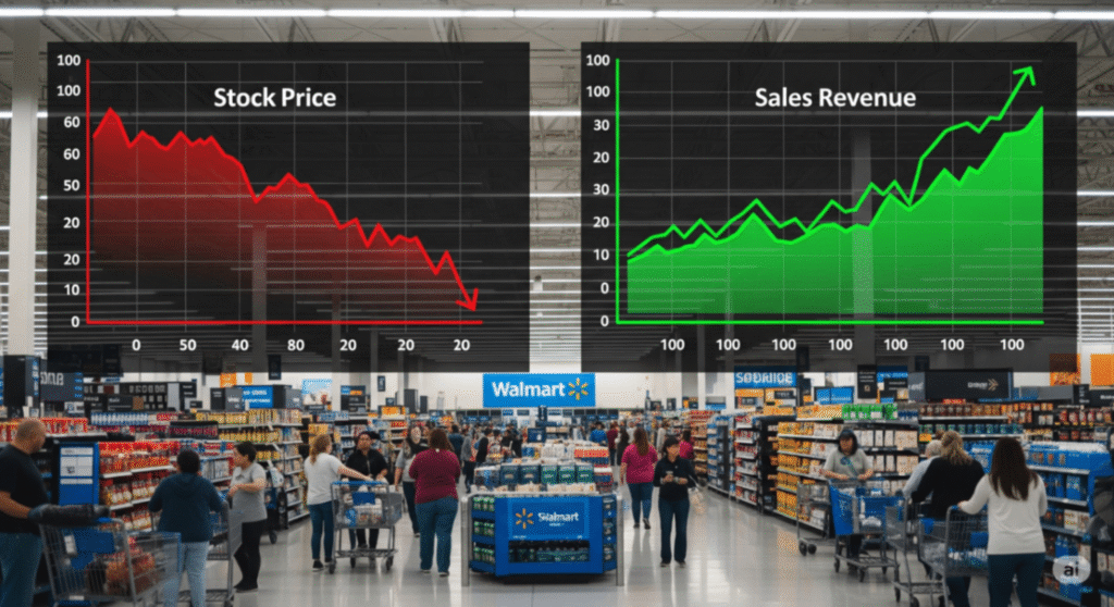 Walmart Stock Falls After Earnings - Sales Grow Despite Profit Miss - Hancerz