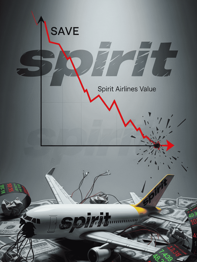 Spirit Airlines May Not Survive 2025: Stock Crashes 30% After Going Concern Warning
