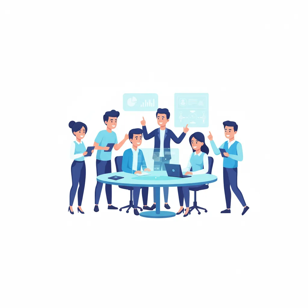 Services 6 Hancerz Web graphic of team working Hancerz